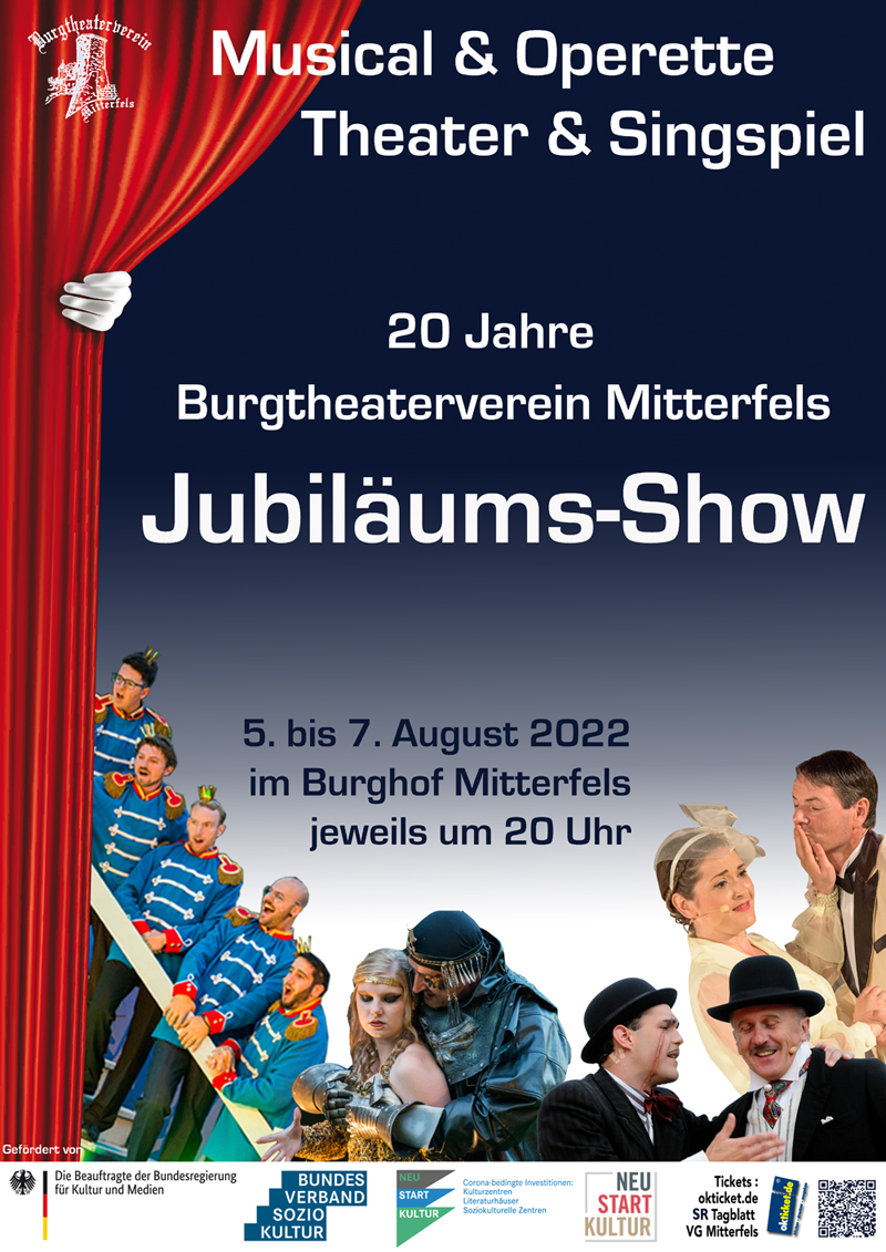 Plakat 20 Jahr Feier 2022